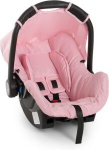 Galzerano Bebe Conforto Cadeirinha Auto Infantil 0 Até 13Kg Dispositivo De Retenção Grid Rosa
