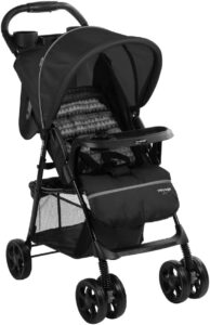 Carrinho De Passeio Para Bebê Spot (Até 15kg) Preto - Voyage