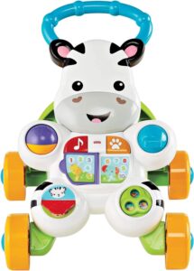 Apoiador Zebra, Fisher Price, Mattel
