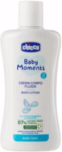 Chicco Creme Corporal Baby Moments 200 Ml - Pele Delicada
