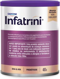 Danone Nutricia Fórmula Infantil Infatrini Pó 400G
