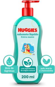 Huggies Extra Suave - Sabonete Líquido, 200ml
