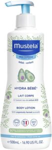 Mustela Bebê Com Abacate Orgânico Hidratante Corporal Infantil 97% De Ingredientes De Origem Natural 500Ml E Criança 500 Ml
