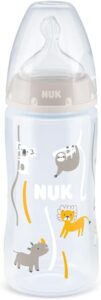 NUK Mamadeira Fc Temp. Control 300Ml S2 - Neutral Branco
