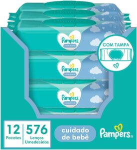 Pampers Cuidado de Bebê Lenços Umedecidos 576 un
