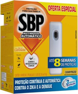 SBP Automático Multi-Inseticida Citronela Aparelho E Refil
