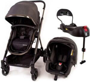 Safety 1st, Travel System Discover Trio, com Isofix, Black Chrome
