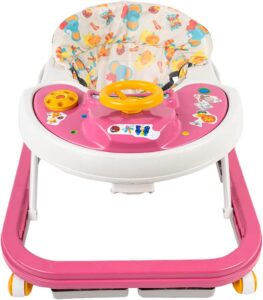 Styll Baby Andador Infantil Sonoro Softway Rosa
