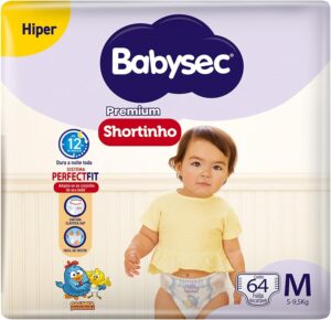 Babysec Fralda Galinha Pintadinha Pants Hiper M 64 Unids
