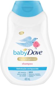 Shampoo Baby Dove Hidratação Enriquecida 400ml, Baby Dove, 400 Ml
