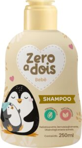 Zero a dois Shampoo Para Bebê Zero A Dois 250Ml
