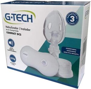 G-Tech Nebulizador de Ar comprimido Compact DC2, Branco
