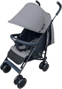 Carrinho De Passeio Para Bebê Park Até 15kgs Cinza – Voyage
