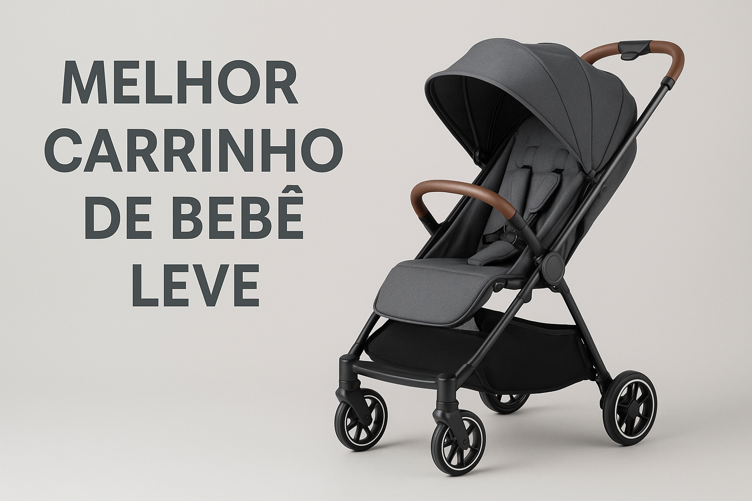 melhor carrinho de bebe leve