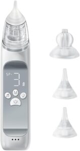KKcare Aspirador nasal elétrico portátil para bebês Sugador