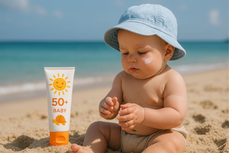 melhor protetor solar para bebê de 1 ano